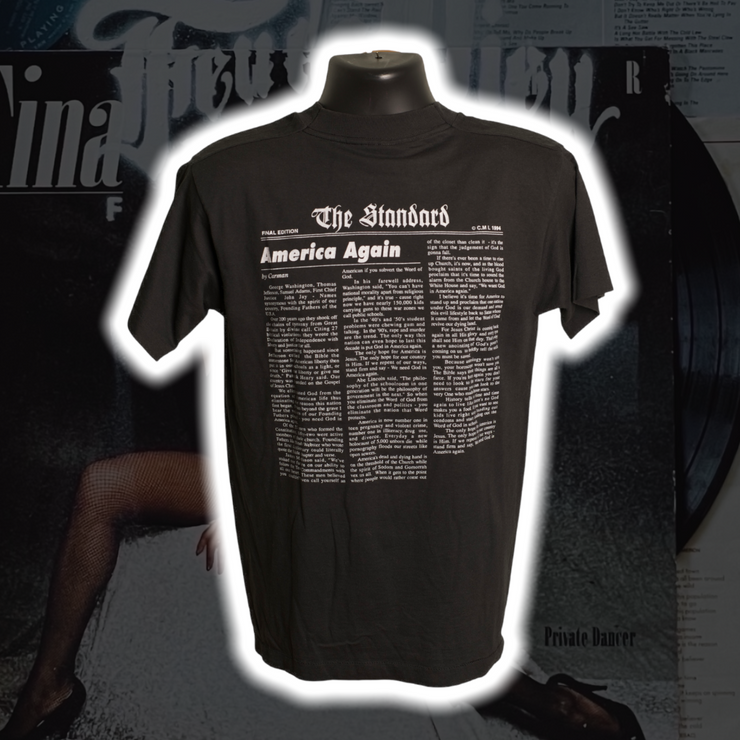Carman The Standard '94 Vintage Shirt M - Premium Christian Jesus Vintage T-shirts from TBD - Just $60.00! Shop now at Feu de Dieu