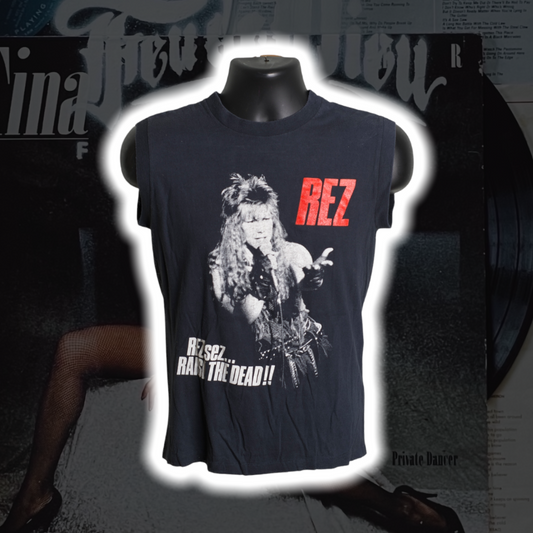 Rez Band Between Heaven 'N Hell '86 Vintage Shirt - Premium Christian Jesus Vintage T-shirts from TBD - Just $100.00! Shop now at Feu de Dieu