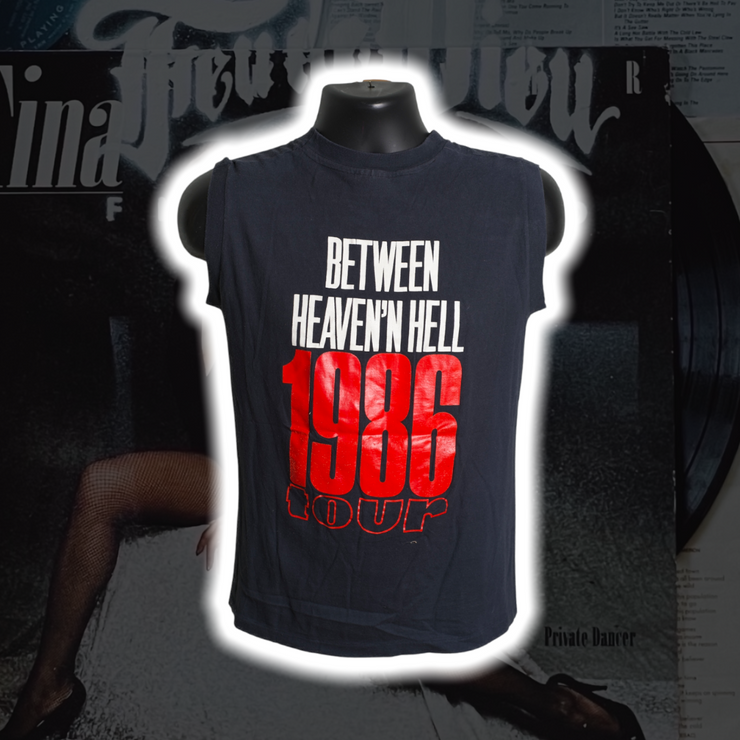 Rez Band Between Heaven 'N Hell '86 Vintage Shirt - Premium Christian Jesus Vintage T-shirts from TBD - Just $100.00! Shop now at Feu de Dieu