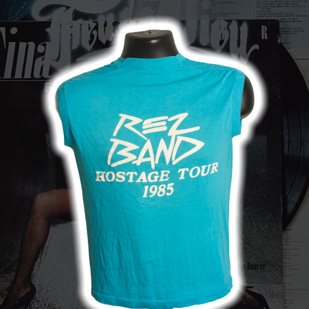 Rez Band Hostage Tour '85 Vintage Shirt - Premium Christian Jesus Vintage T-shirts from TBD - Just $80.00! Shop now at Feu de Dieu