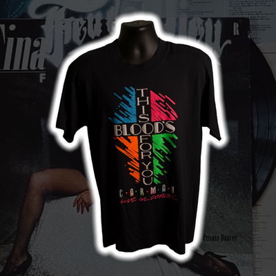 Carman This Blood's For You Vintage T-Shirt L - Premium Christian Jesus Vintage T-shirts from TBD - Just $50.00! Shop now at Feu de Dieu