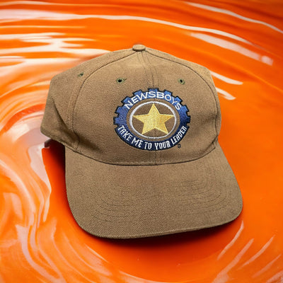 Newsboys Take Me To Your Leader Vintage Cap 90’s - Premium  from Feu de Dieu - Just $59.99! Shop now at Feu de Dieu