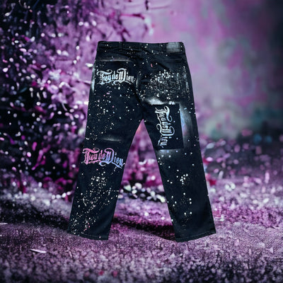 Feu de Dieu Black Denim Levi’s 40x32 - Premium  from Feu de Dieu - Just $40.00! Shop now at Feu de Dieu