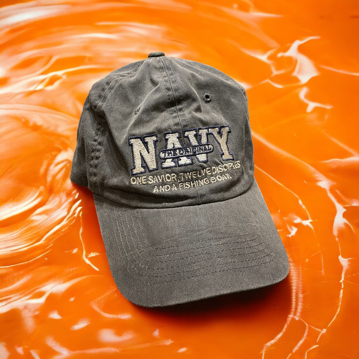 The Original Navy Vintage Cap - Premium  from Feu de Dieu - Just $30.00! Shop now at Feu de Dieu